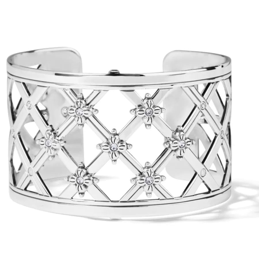 Bracelets>Brighton Christo Amsterdam Wide Cuff Bracelet Silver