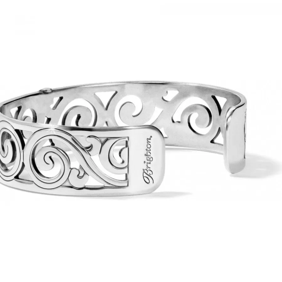 Bracelets>Brighton Christo Barcelona Slim Cuff Bracelet Silver