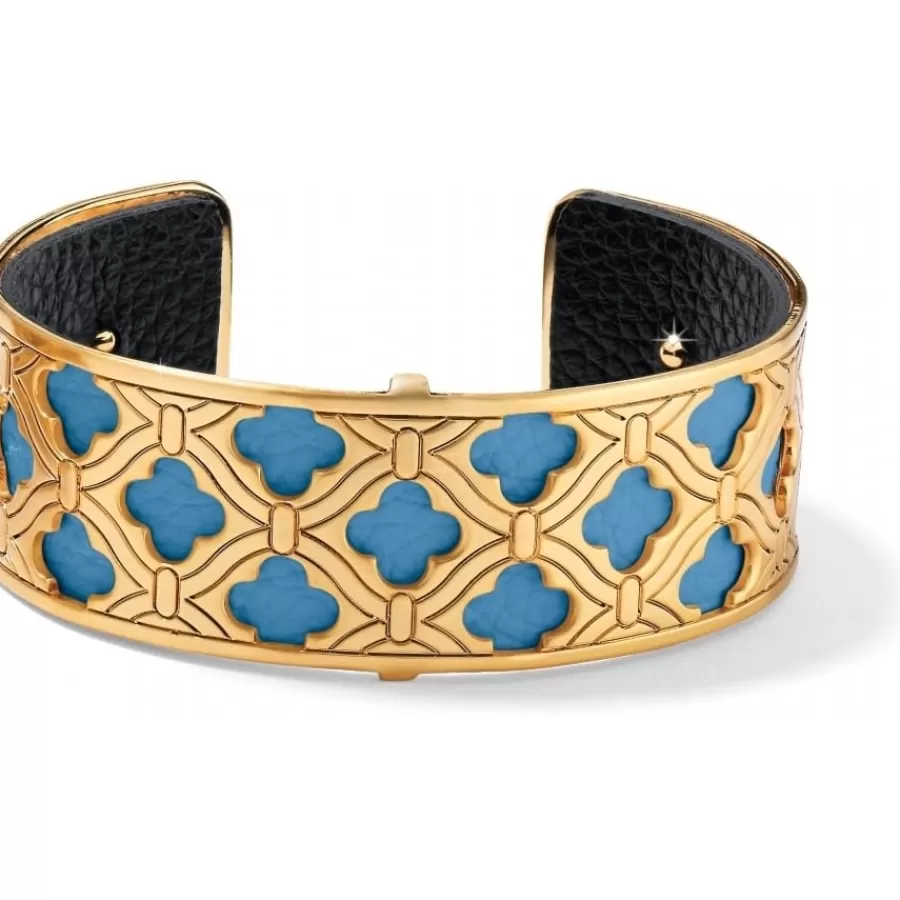 Bracelets>Brighton Christo London Narrow Cuff Bracelet Set Gold-BaliBlue