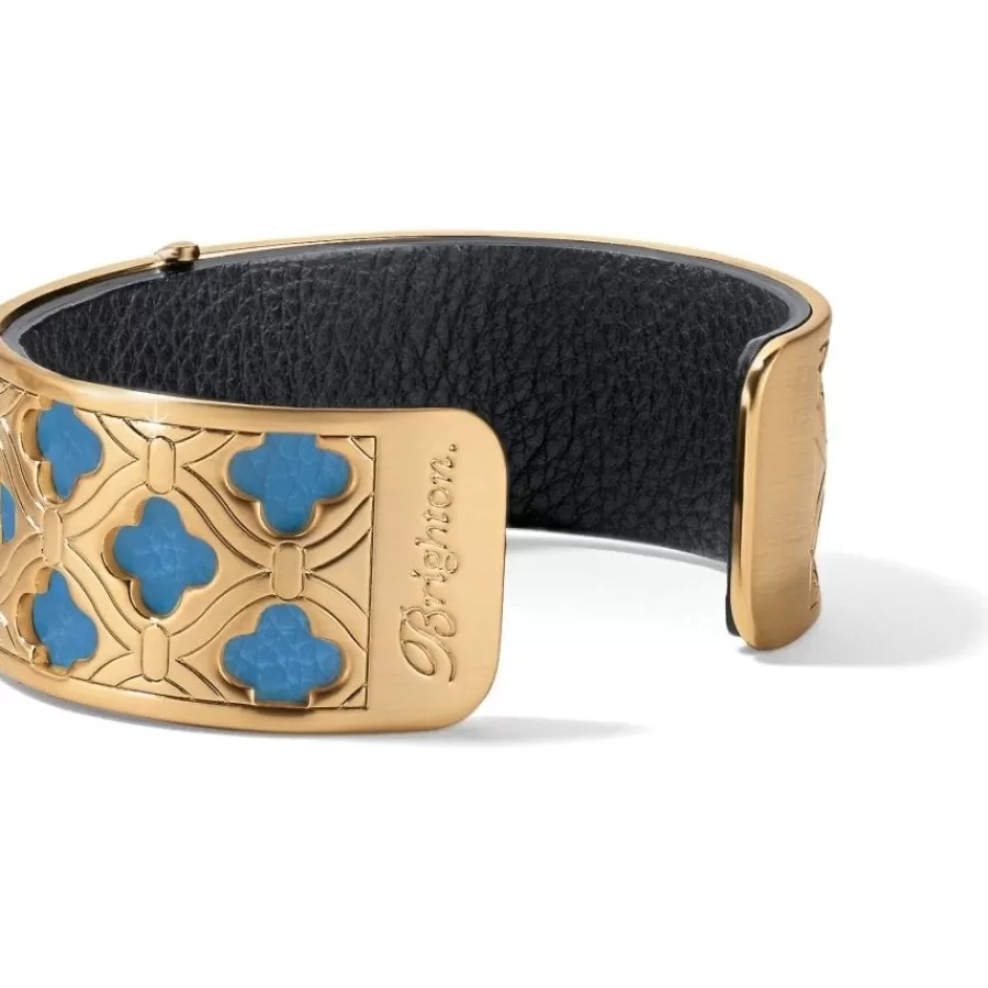 Bracelets>Brighton Christo London Narrow Cuff Bracelet Set Gold-BaliBlue