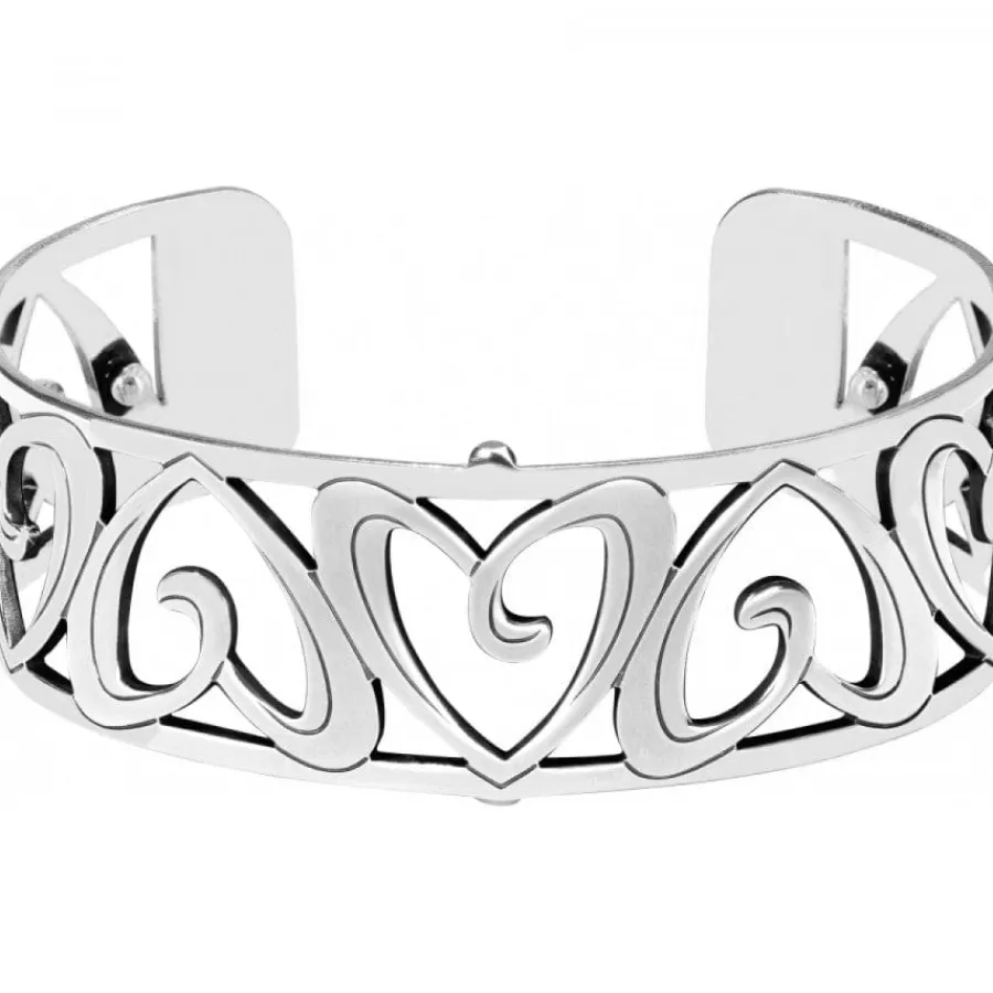 Bracelets>Brighton Christo Prague Narrow Cuff Bracelet Silver