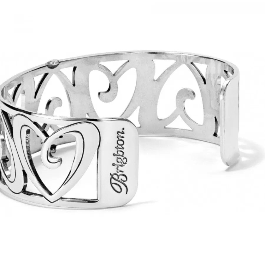 Bracelets>Brighton Christo Prague Narrow Cuff Bracelet Silver