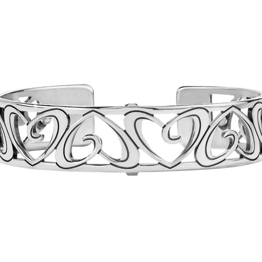 Bracelets>Brighton Christo Prague Slim Cuff Bracelet Silver