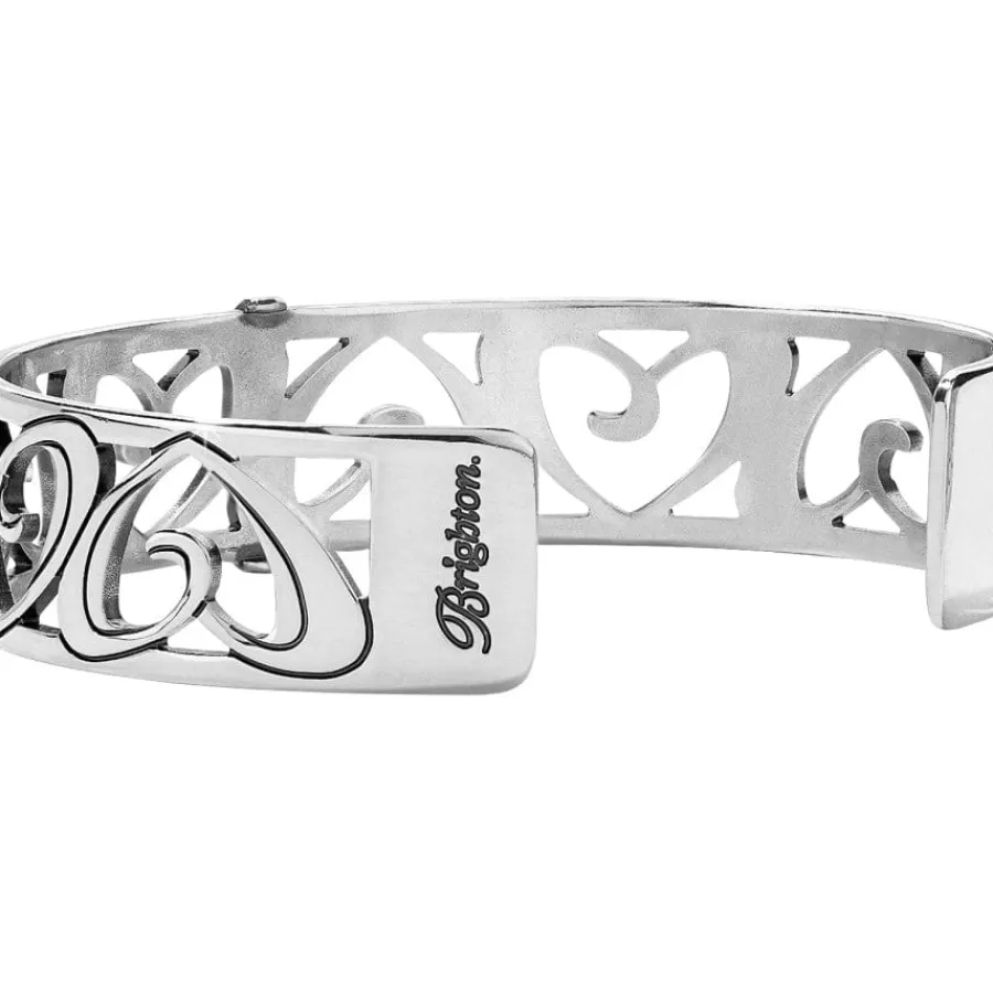 Bracelets>Brighton Christo Prague Slim Cuff Bracelet Silver