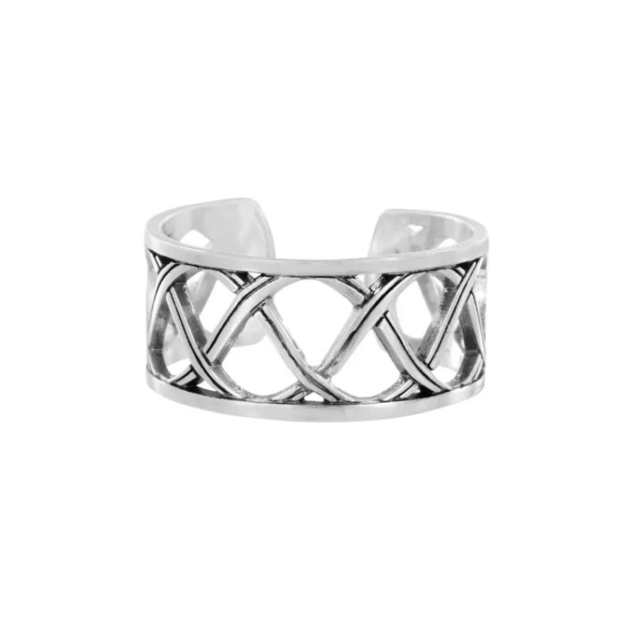 Rings>Brighton Christo Sydney Narrow Ring Silver