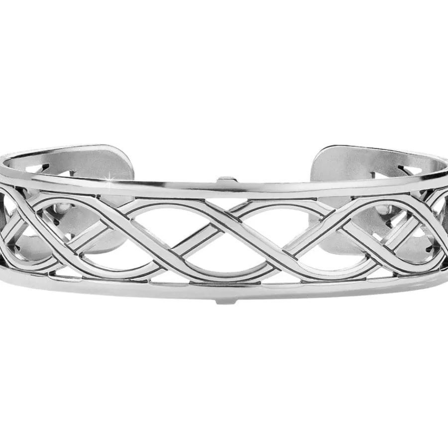 Bracelets>Brighton Christo Sydney Slim Cuff Bracelet Silver