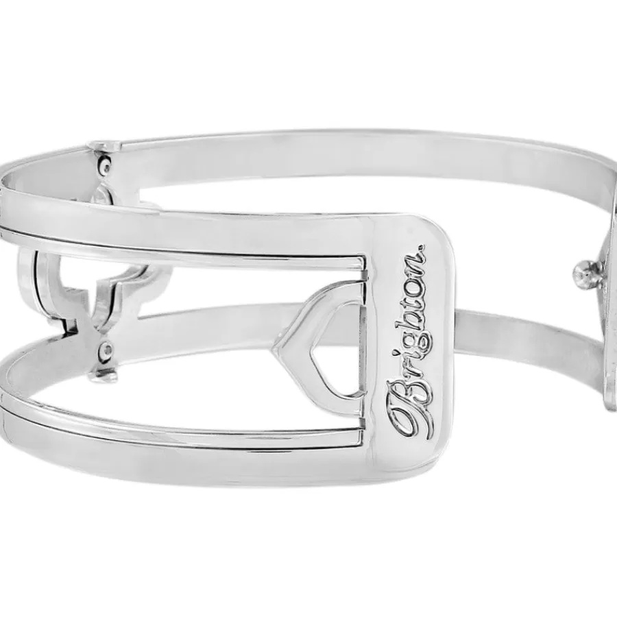 Bracelets>Brighton Christo Toledo Del Sol Narrow Cuff Bracelet Silver