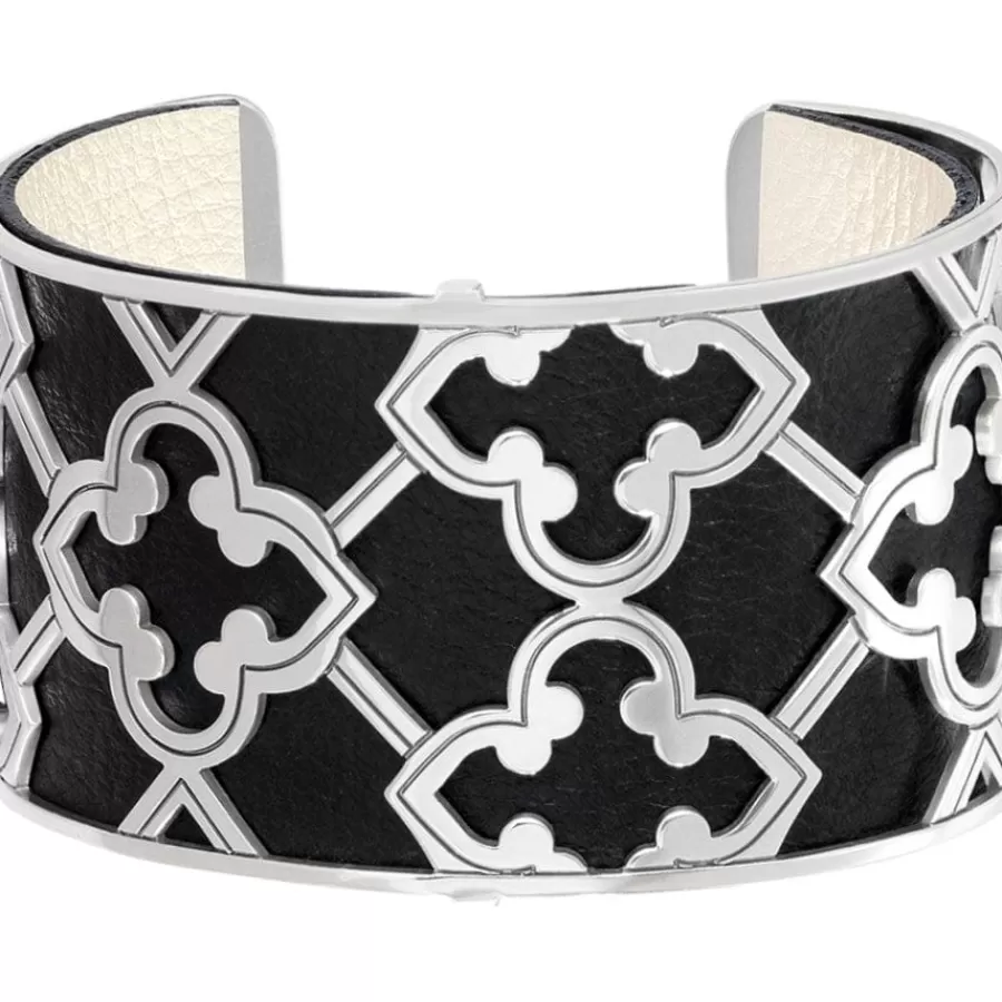 Bracelets>Brighton Christo Toledo Wide Cuff Bracelet Set Silver-Black