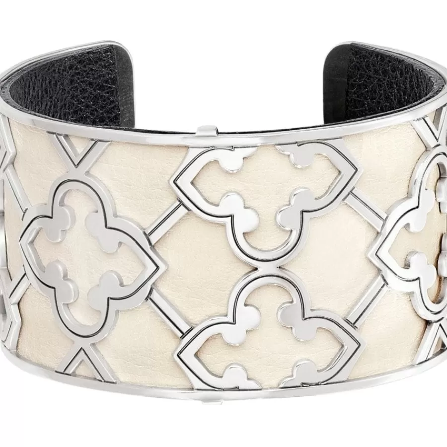 Bracelets>Brighton Christo Toledo Wide Cuff Bracelet Set Silver-Black