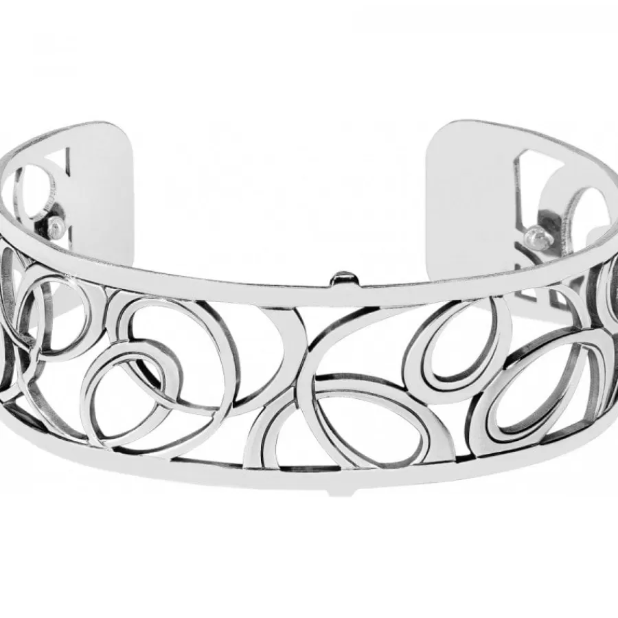 Bracelets>Brighton Christo Vienna Narrow Cuff Bracelet Silver