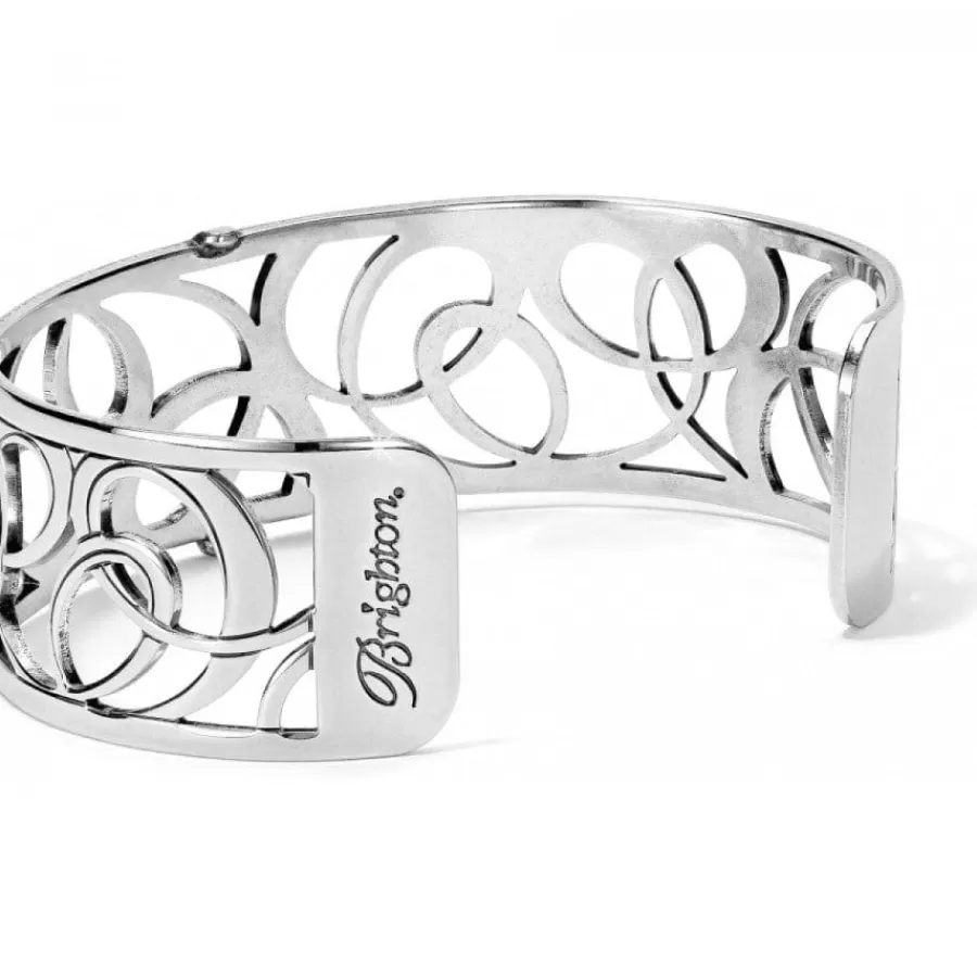 Bracelets>Brighton Christo Vienna Narrow Cuff Bracelet Silver