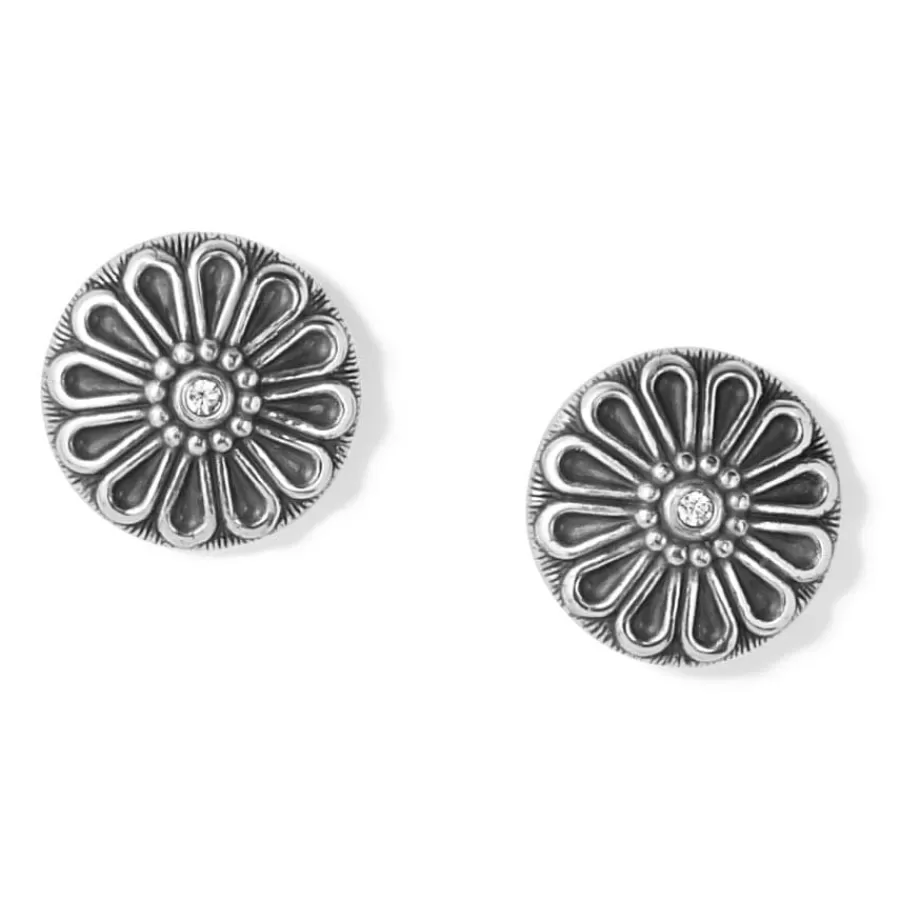 Earrings>Brighton Clara Flower Mini Post Earrings Silver