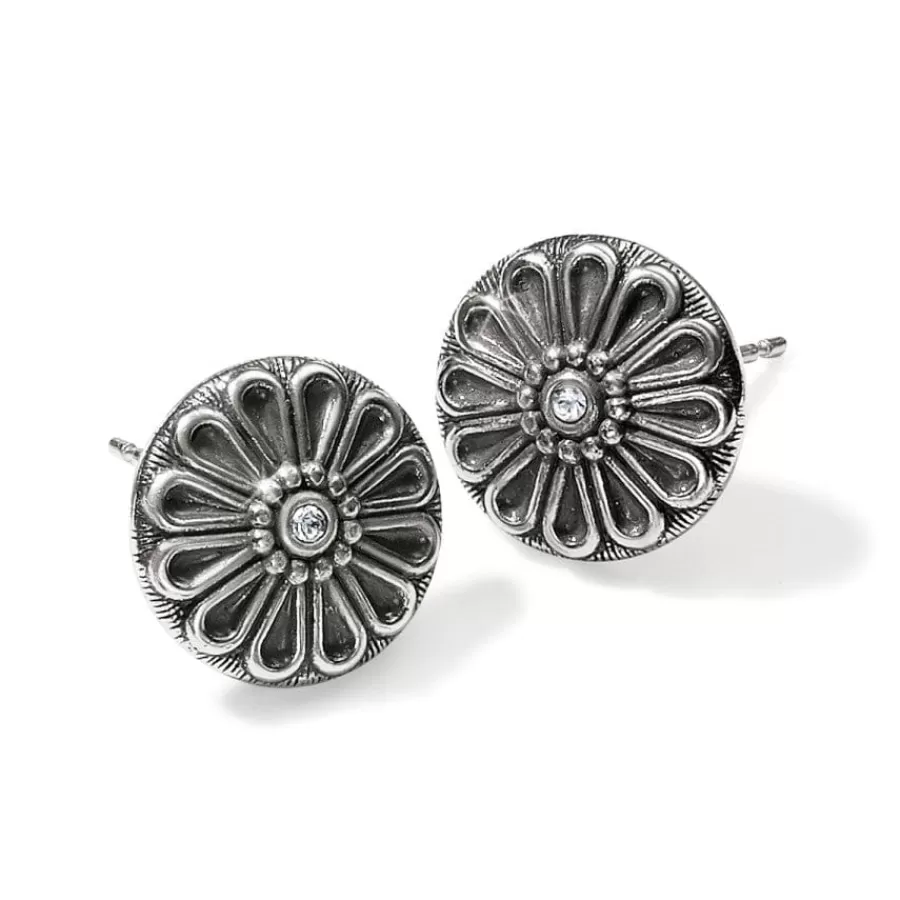 Earrings>Brighton Clara Flower Mini Post Earrings Silver