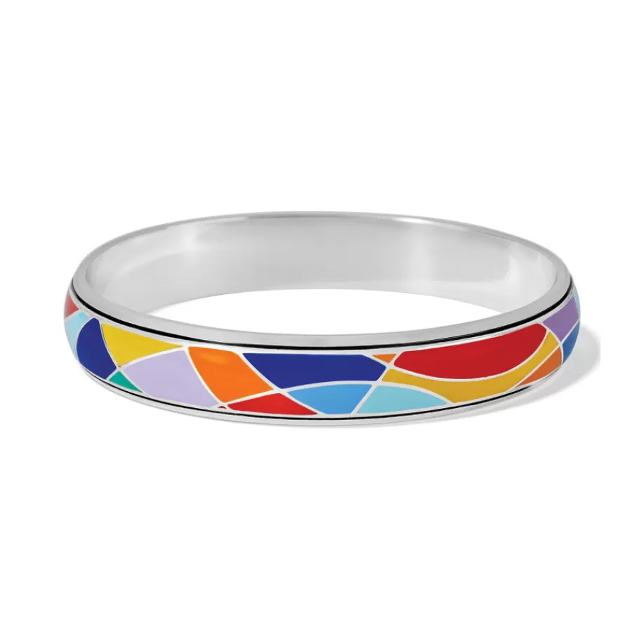 Bracelets>Brighton Colormix Bangle Silver-Multi