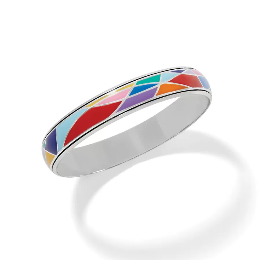 Bracelets>Brighton Colormix Bangle Silver-Multi