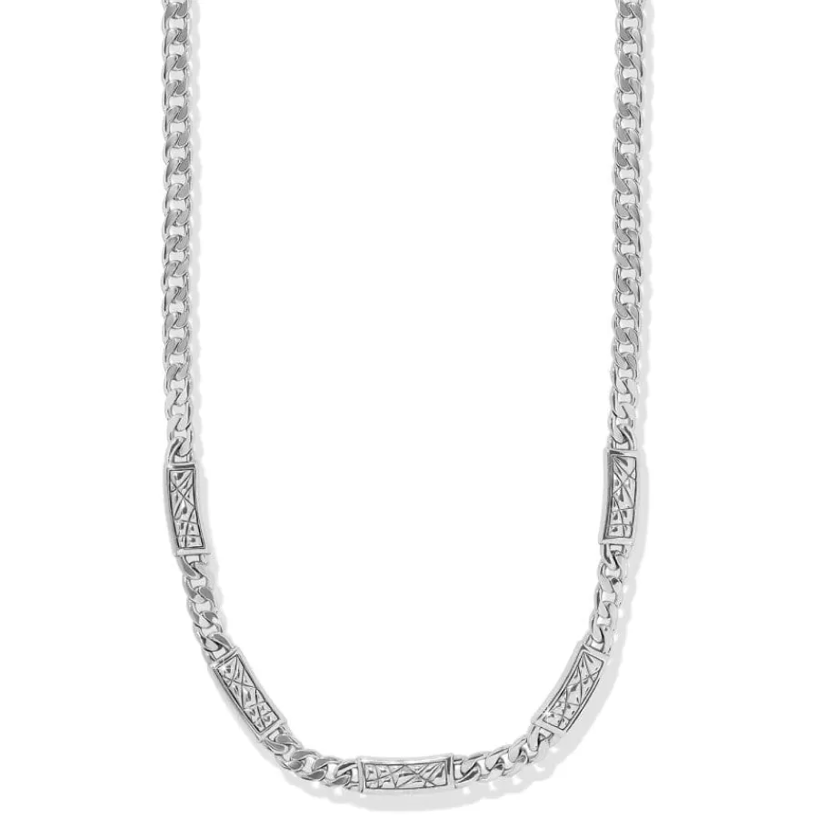 Necklaces>Brighton Colormix Block Necklace Silver-Multi