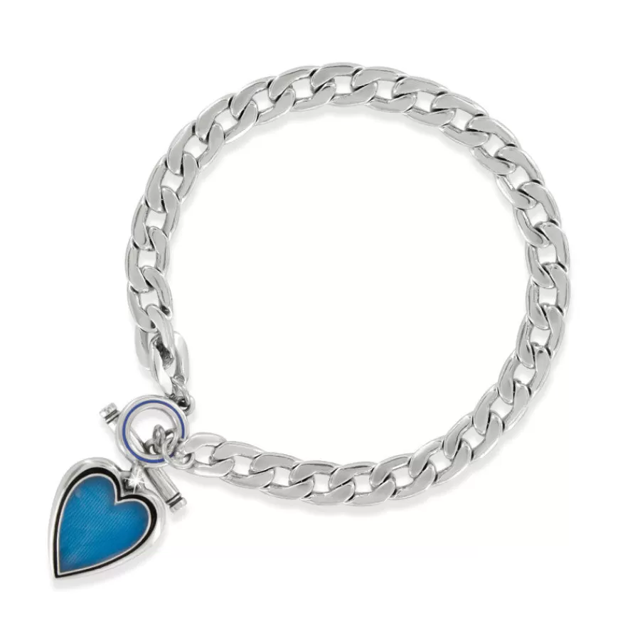 Bracelets>Brighton Colormix Heart Bracelet Silver-Multi