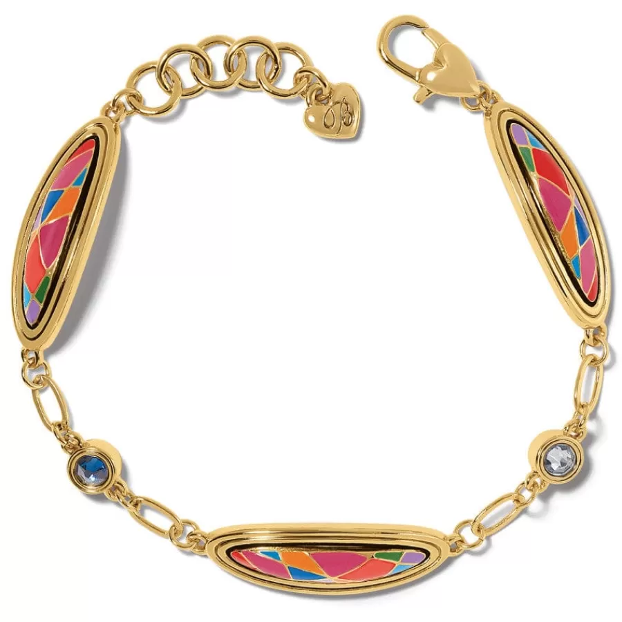 Bracelets>Brighton Colormix Jewel Bracelet Gold-Multi