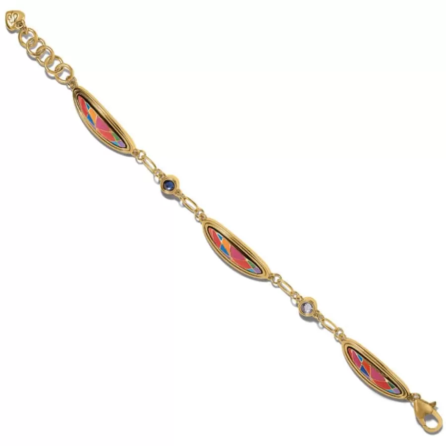 Bracelets>Brighton Colormix Jewel Bracelet Gold-Multi