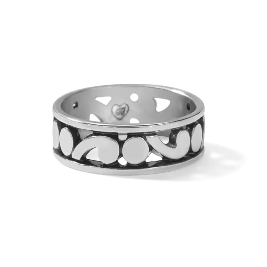 Rings>Brighton Contempo Band Ring Silver