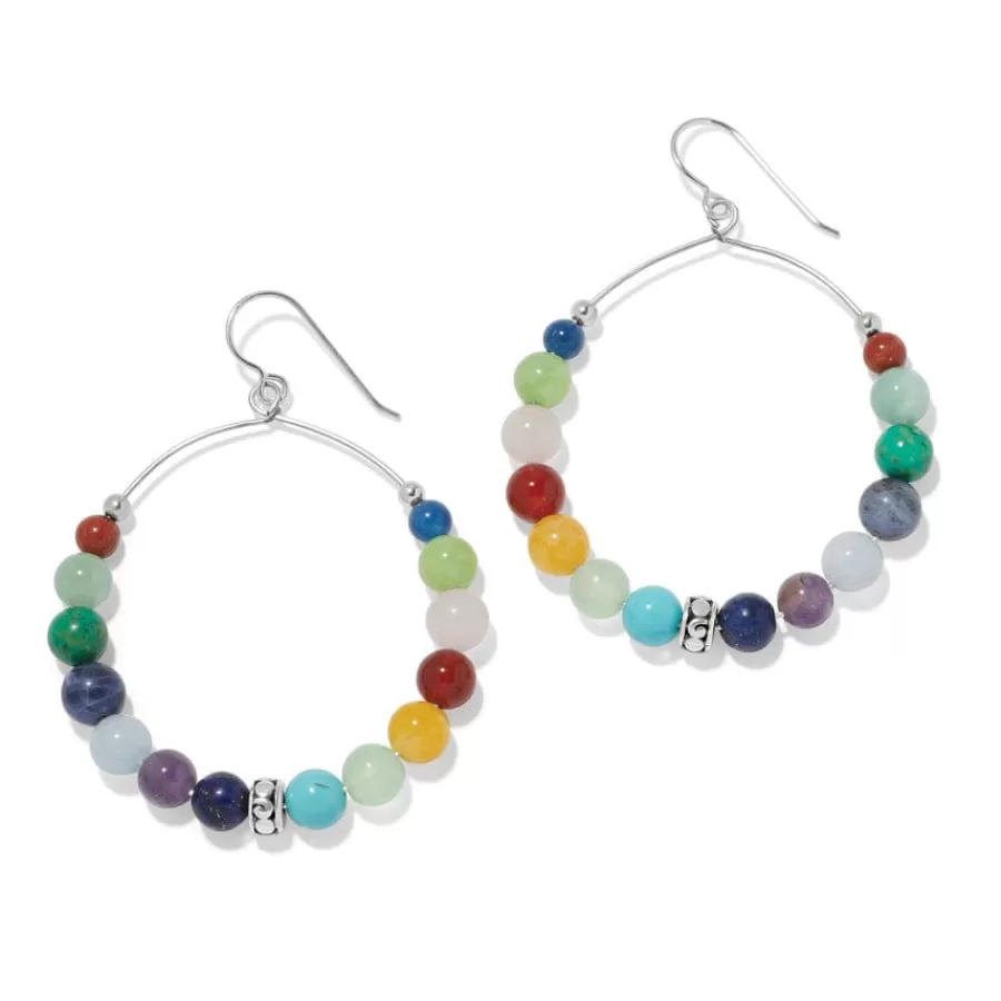 Earrings>Brighton Contempo Confetti French Wire Earrings Silver-Multi