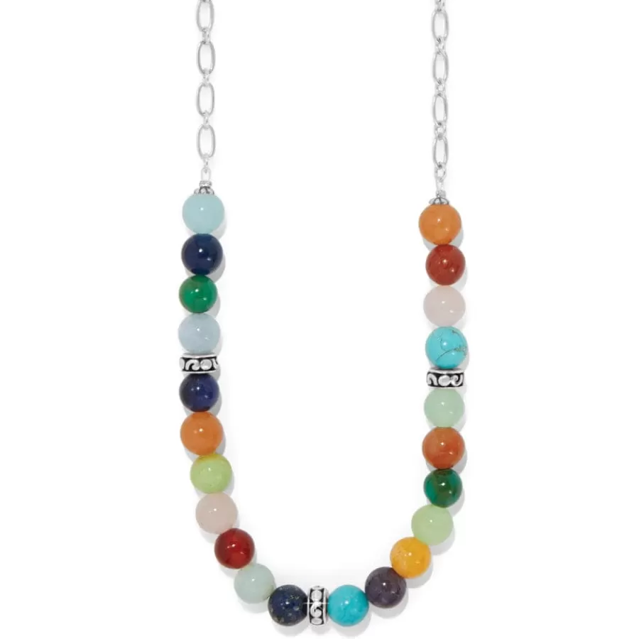 Necklaces>Brighton Contempo Confetti Necklace Silver-Multi