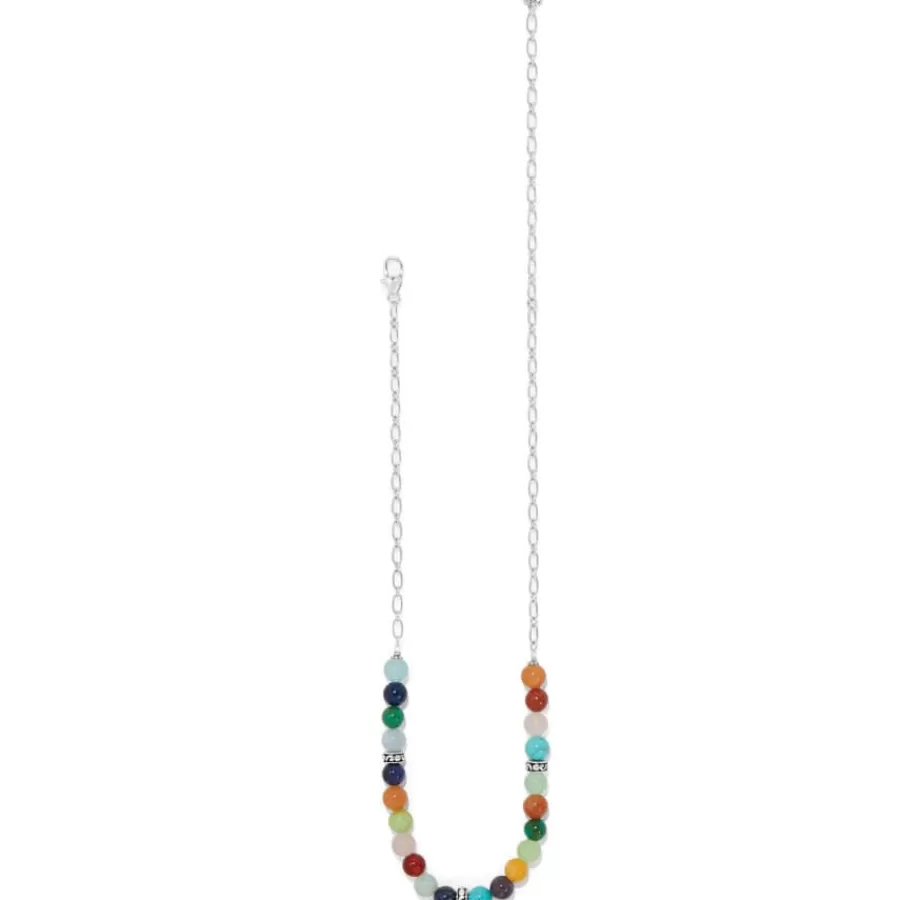 Necklaces>Brighton Contempo Confetti Necklace Silver-Multi