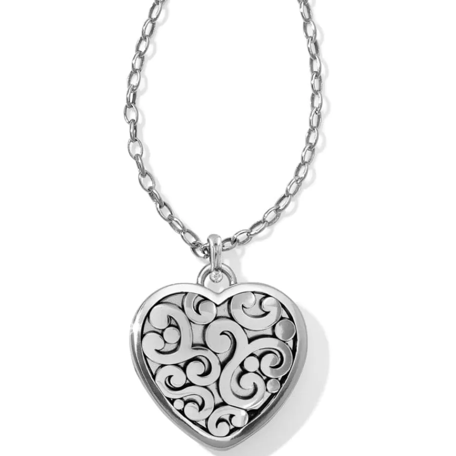 Necklaces | Photo Lockets>Brighton Contempo Convertible Locket Necklace Silver