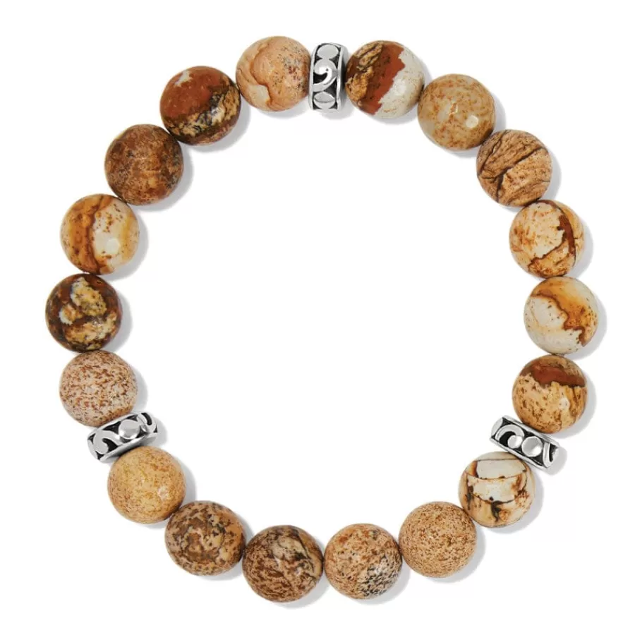 Bracelets>Brighton Contempo Desert Sky Sand Stretch Bracelet Cream