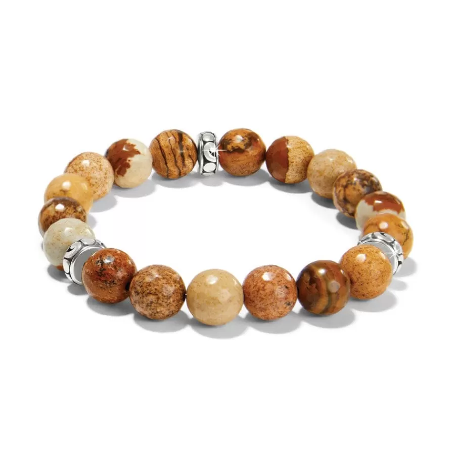 Bracelets>Brighton Contempo Desert Sky Sand Stretch Bracelet Cream