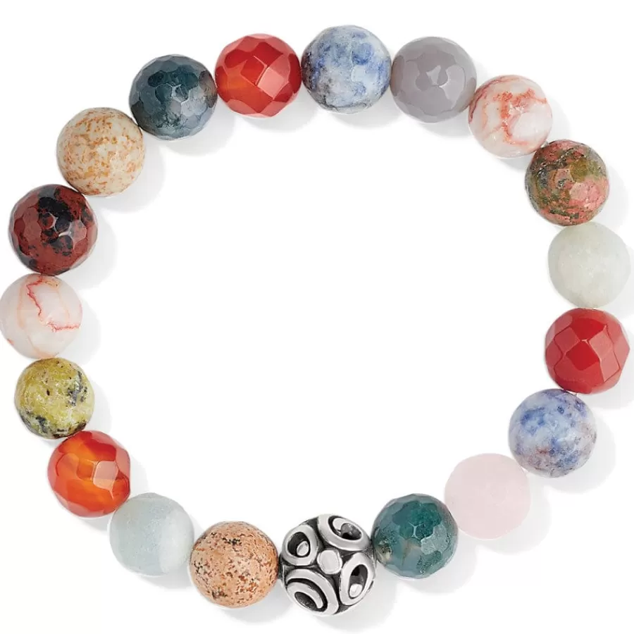 Bracelets>Brighton Contempo Desert Sky Stretch Bracelet Silver-Multi