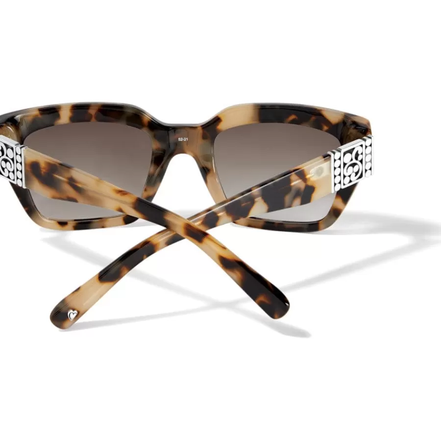 Sunglasses & More>Brighton Contempo Dot Sunglasses Silver-Tortoise