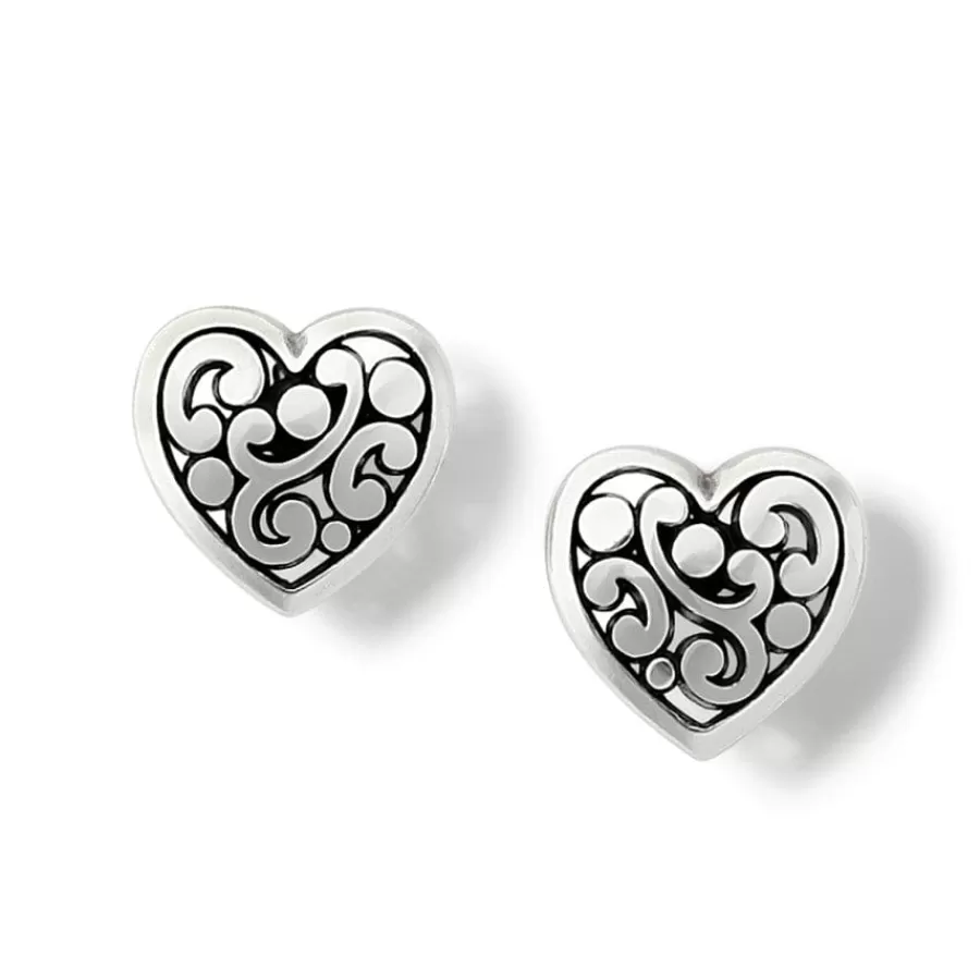 Earrings>Brighton Contempo Heart Post Earrings