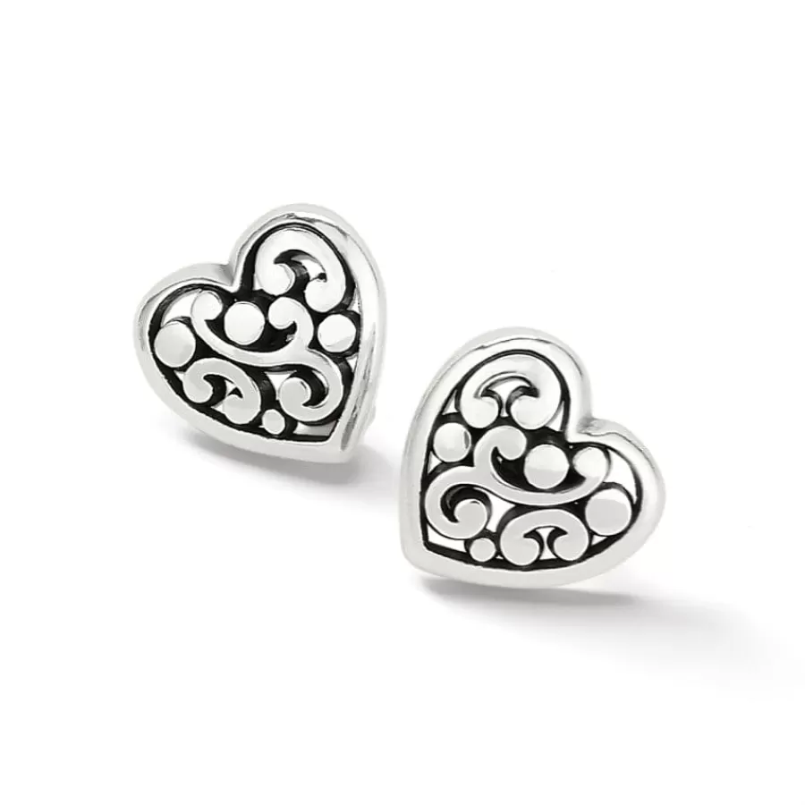 Earrings>Brighton Contempo Heart Post Earrings