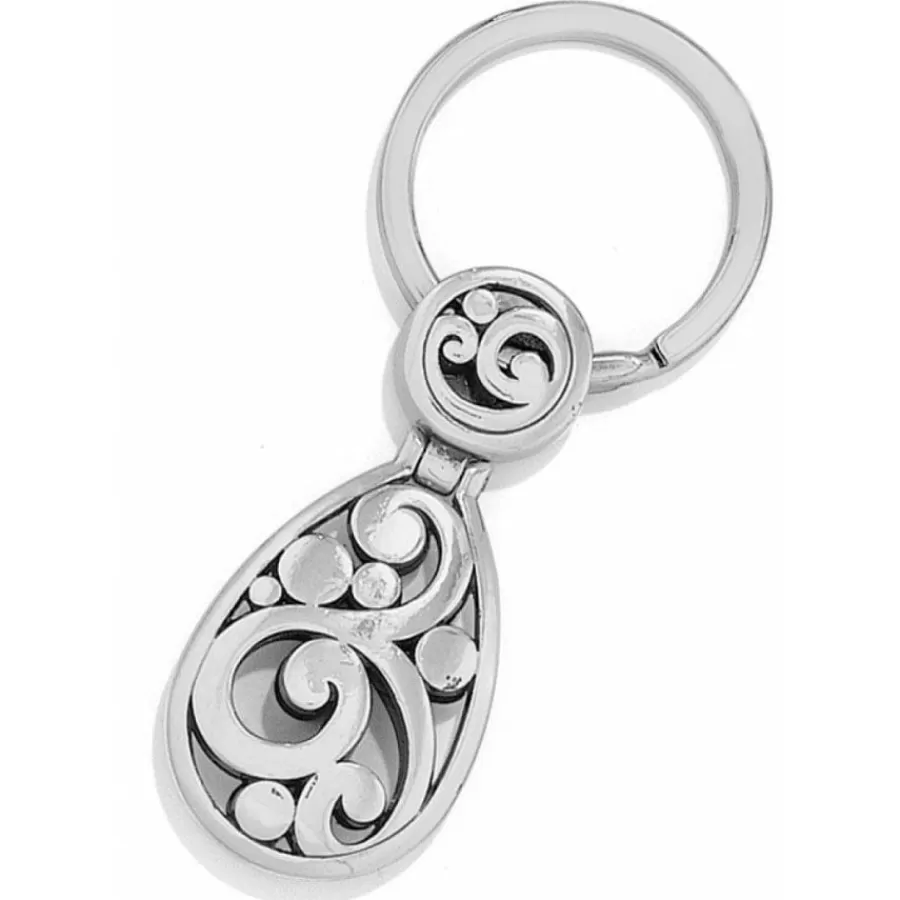 Key Fobs>Brighton Contempo Key Fob Silver