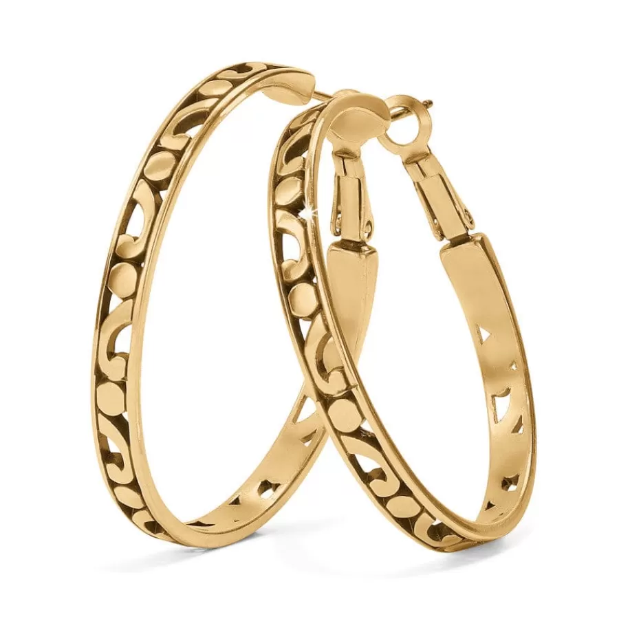 Earrings>Brighton Contempo Large Hoop Earrings