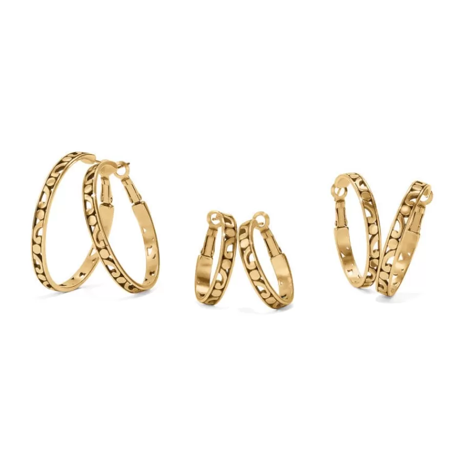 Earrings>Brighton Contempo Large Hoop Earrings