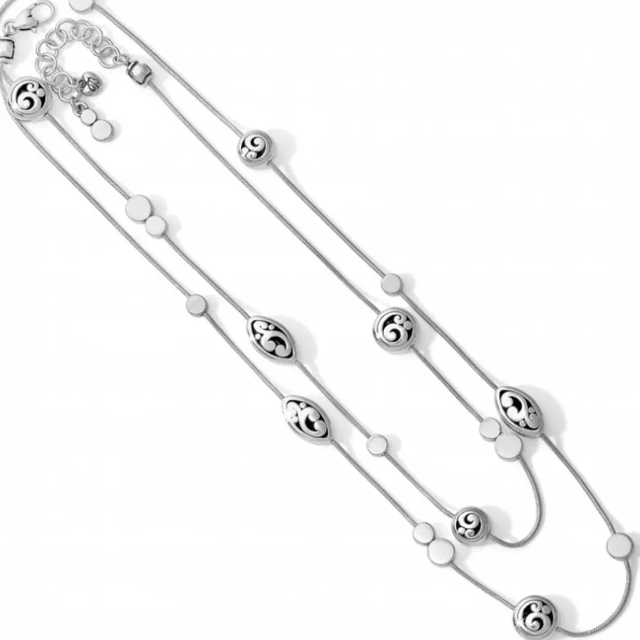 Necklaces>Brighton Contempo Long Necklace Silver