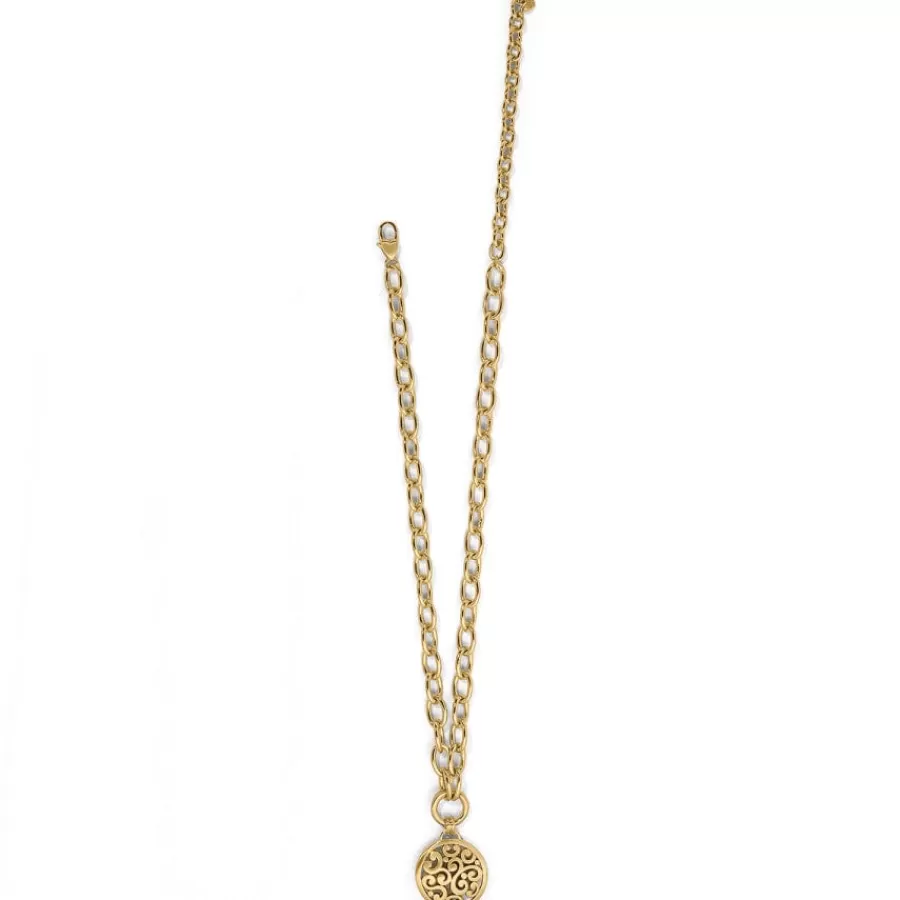 Necklaces>Brighton Contempo Medallion Charm Necklace