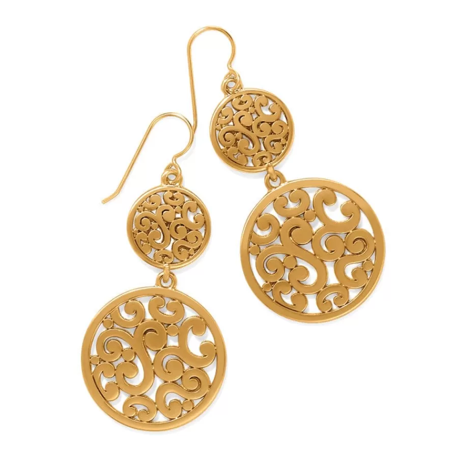 Earrings>Brighton Contempo Medallion Duo French Wire Earrings