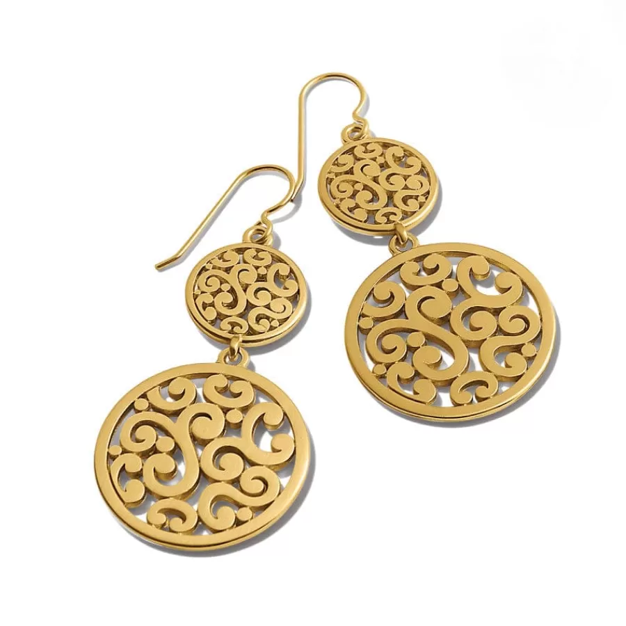 Earrings>Brighton Contempo Medallion Duo French Wire Earrings