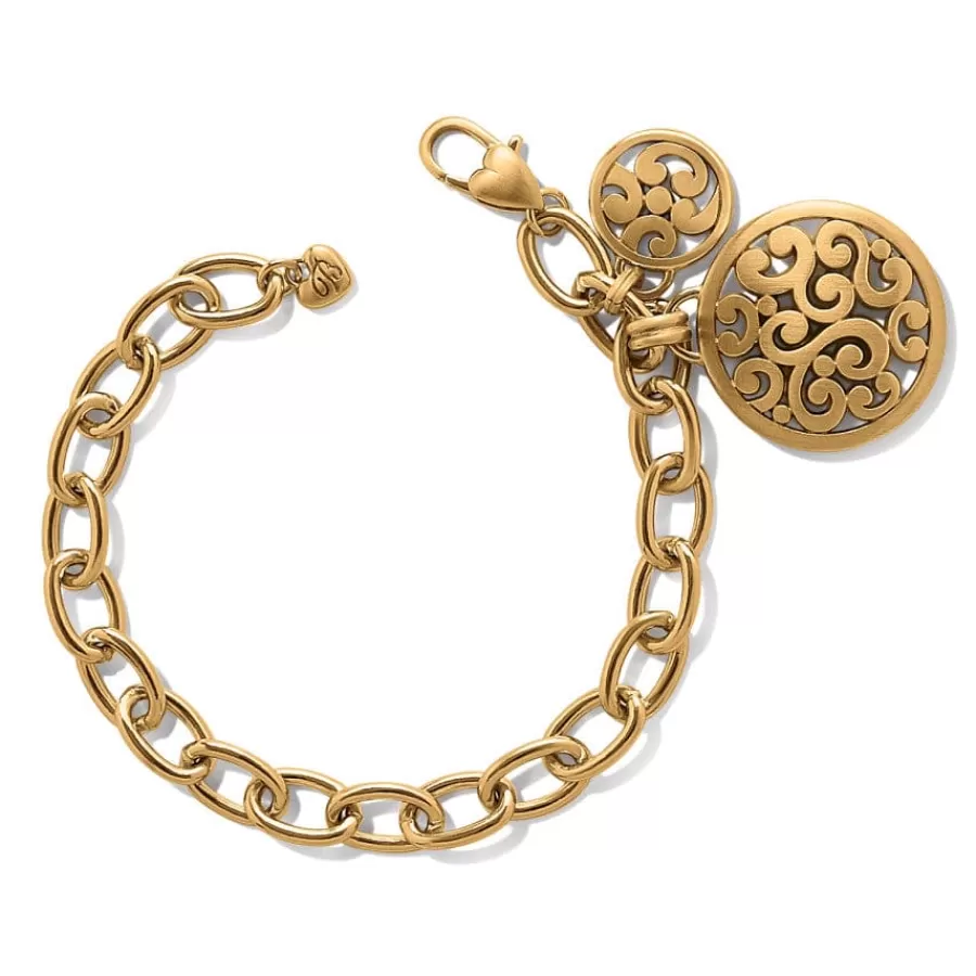 Bracelets>Brighton Contempo Medallion Link Bracelet