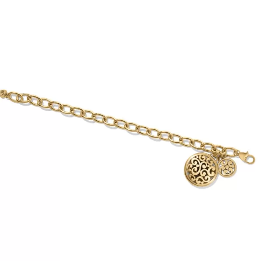 Bracelets>Brighton Contempo Medallion Link Bracelet