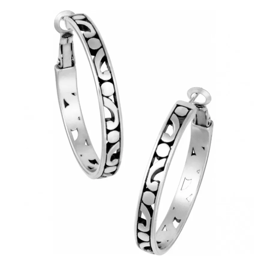 Earrings>Brighton Contempo Medium Hoop Earrings