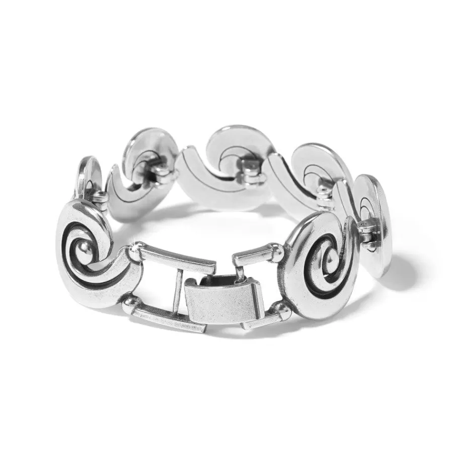 Bracelets>Brighton Contempo Moda Swirl Bracelet Silver