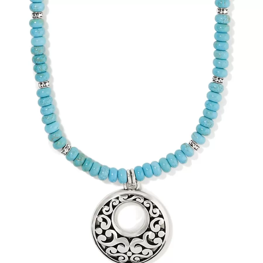 Necklaces>Brighton Contempo Nuevo Azul Necklace Silver