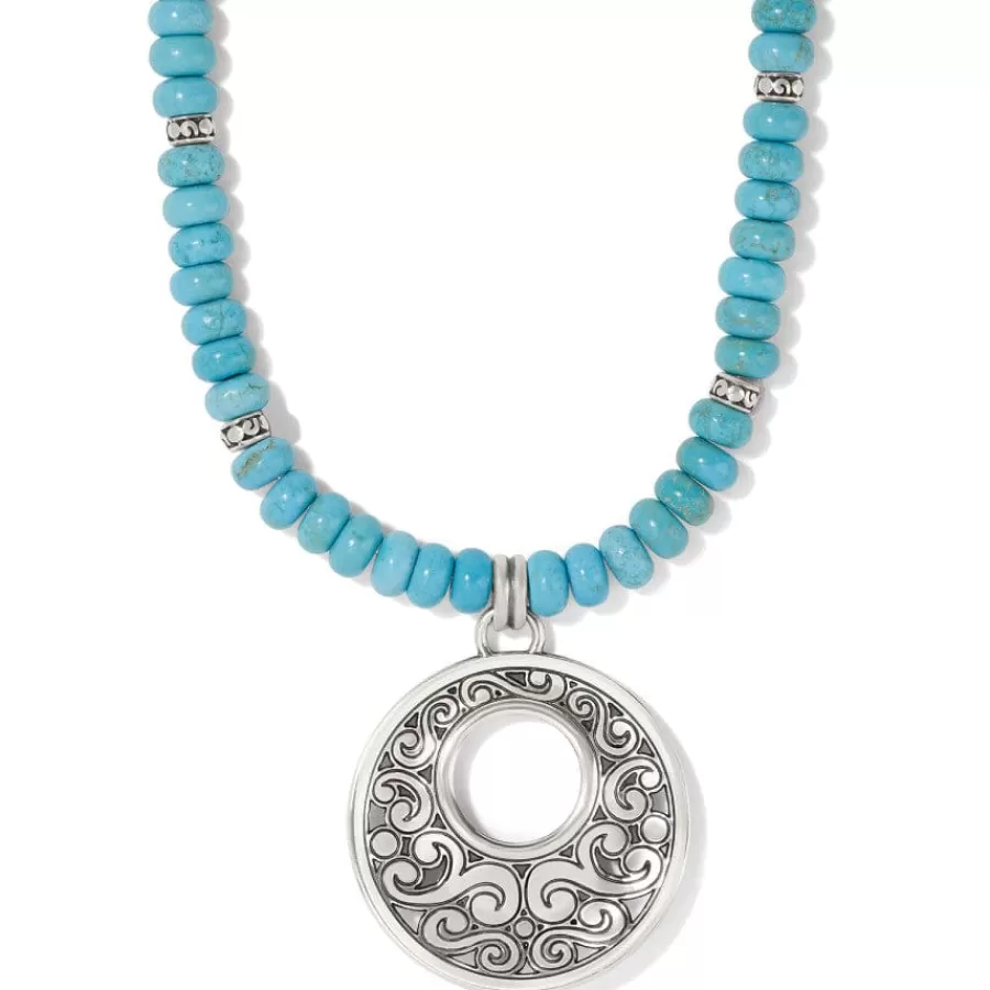 Necklaces>Brighton Contempo Nuevo Azul Necklace Silver