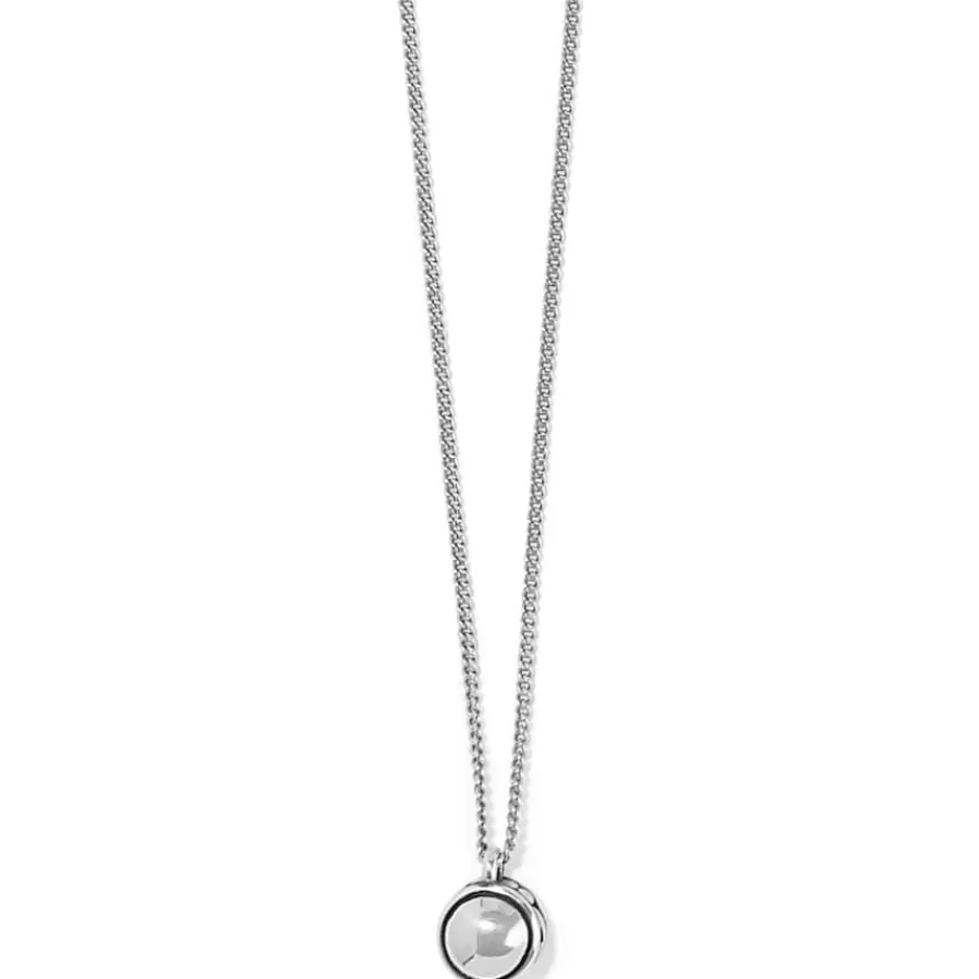 Necklaces>Brighton Contempo Nuevo Petite Dome Necklace Silver