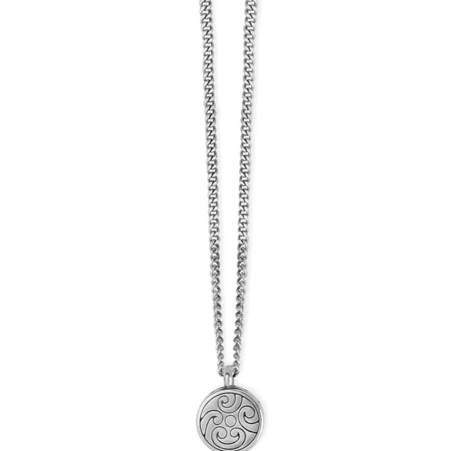 Necklaces>Brighton Contempo Nuevo Petite Dome Necklace Silver