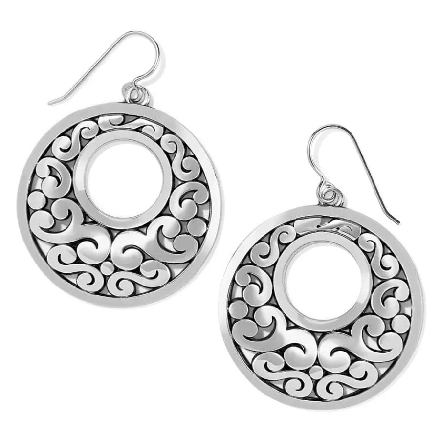 Earrings>Brighton Contempo Nuevo Ring French Wire Earrings Silver